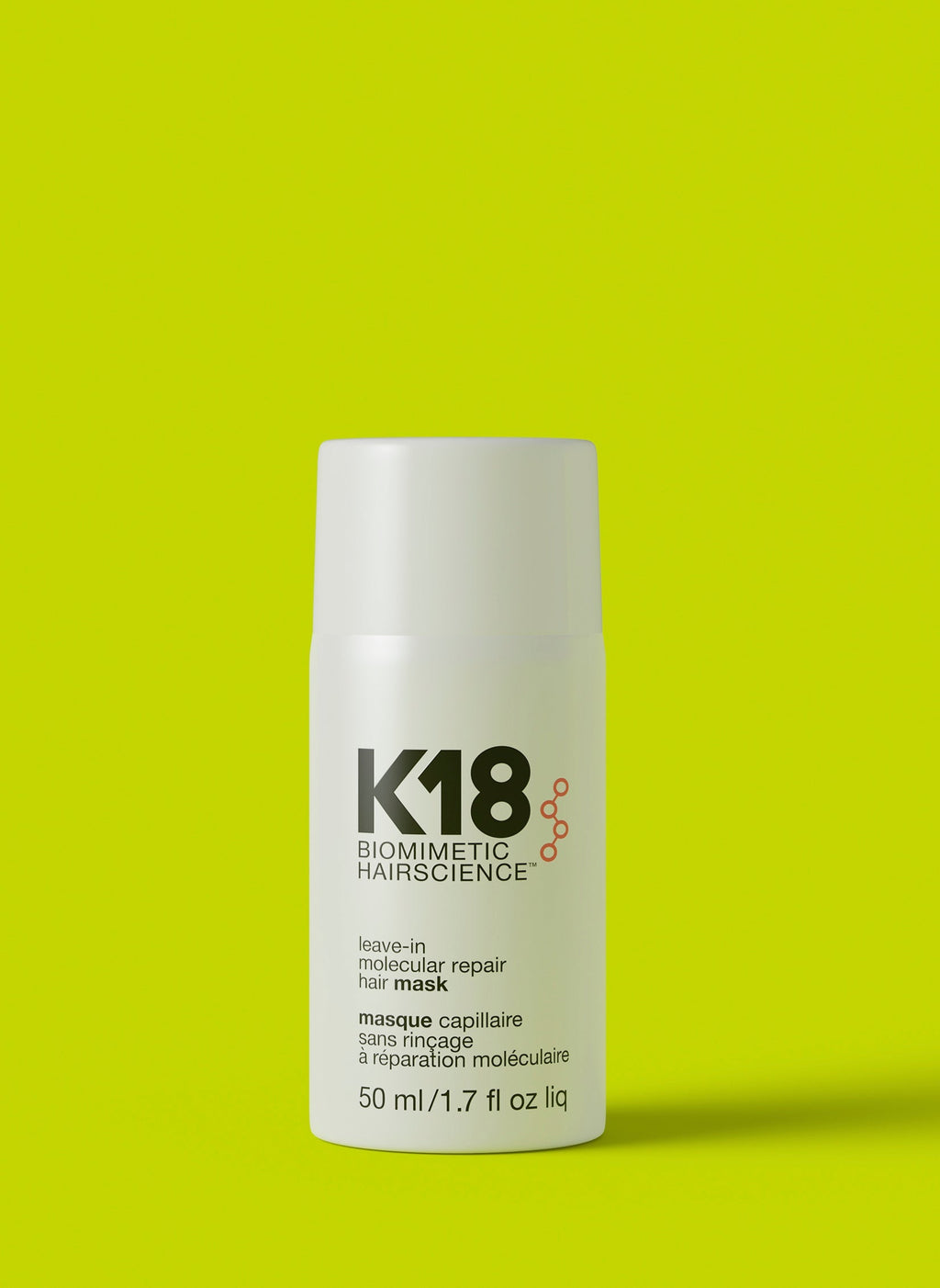 Molecular Leave-In Hair Mask – K18 Mask Repair for Dry, Frizzy Hair in 4 Minutes with This Deeply Moisturizing & Restorative Treatment