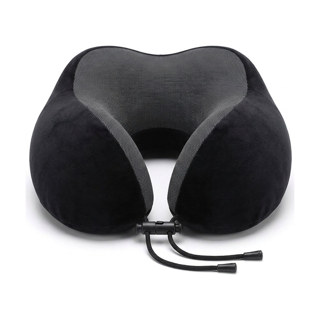 U-Shaped Memory Foam Neck Pillow – Soft Ergonomic Travel Pillow with Cervical Support for Airplanes, Sleeping, Relaxation and Neck Comfort