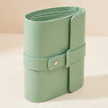 PU Leather Earrings Organizer Album – Ear Studs Holder, Storage Bag, Travel Jewelry Case