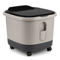 Automatic Foot Spa Bath – Heated Electric Massager Tub with Constant Temperature & Bubbles for Relaxing Feet Care