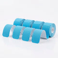 Pro Kinesiology Tape 4-Roll Set – Waterproof Breathable Latex-Free Athletic Tape with 80 Precut Strips