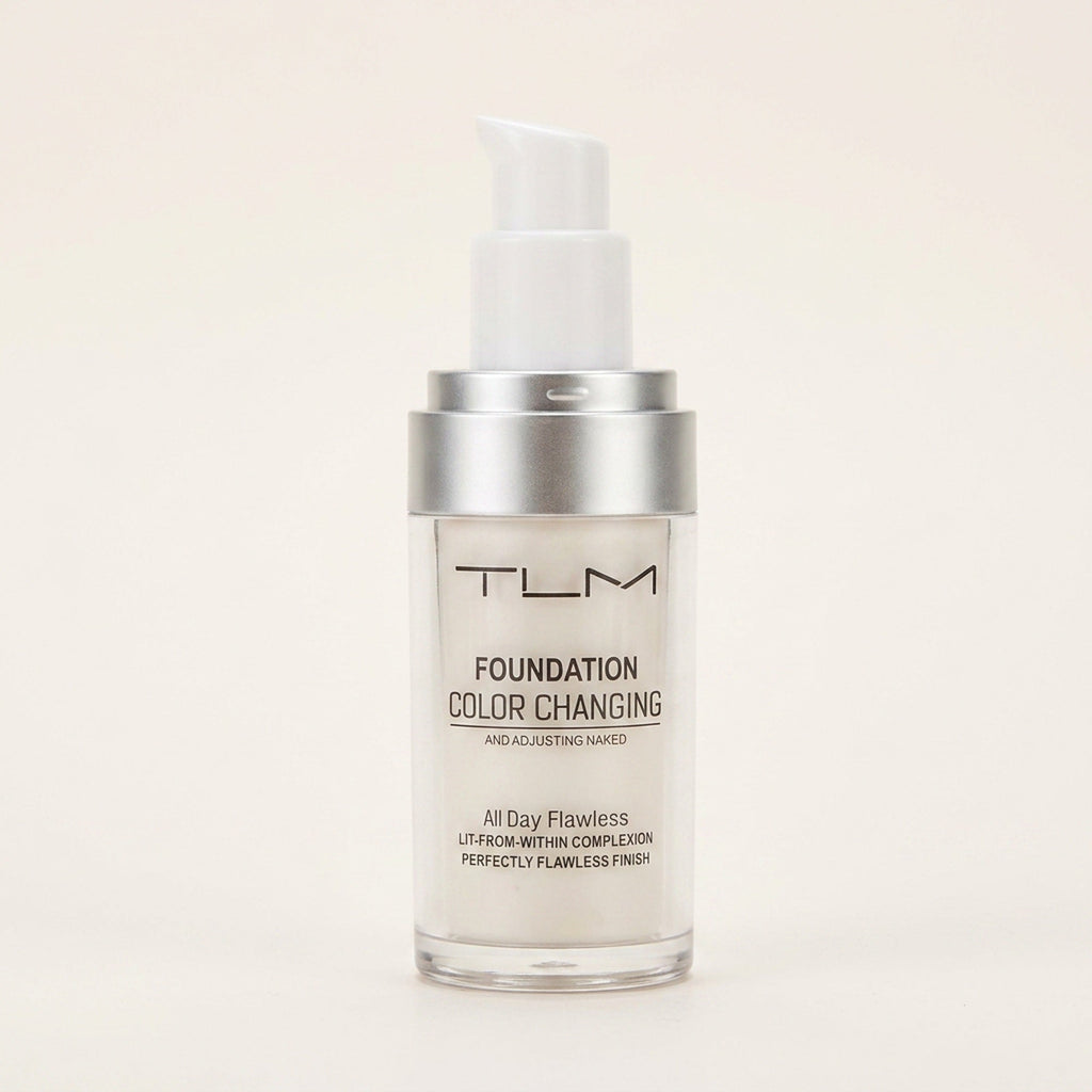 TLM Color Changing Liquid Foundation - Self Adjust Color Matching Foundation for Aging Skin