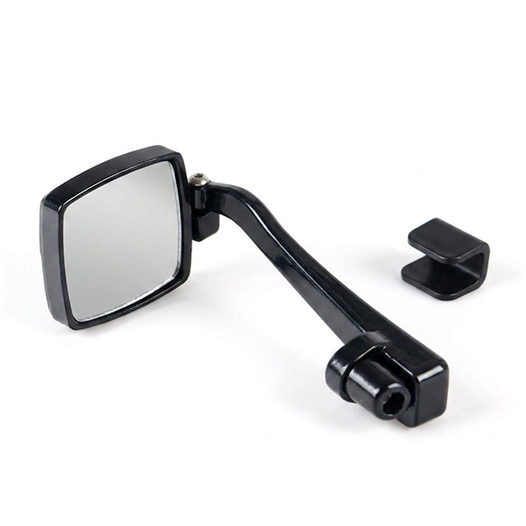 Bike Rearview Mirror Glasses – Mini Cycling Mirror for Helmet or Eyewear with Enhanced Road Safety Visibility