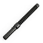 Cordless Battle Rope Bar — Coil-Spring Training Stick for Battle Rope Waves, No Rope and No Anchor, Single or Pair