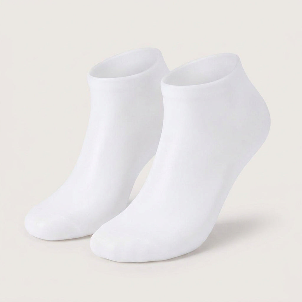 Women Foot Spa Pedicure Silicone Socks - Spa Gel Socks for Calluses, Foot Care After Pedicure, for Dry Cracked Feet