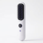 Cordless Heated Straightening Brush – Rechargeable, Nine Heat Settings, Travel Size