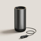 Portable Car Heater & Defroster - 12V Plug-In Cup Holder Heater and Fan with Suction Mount
