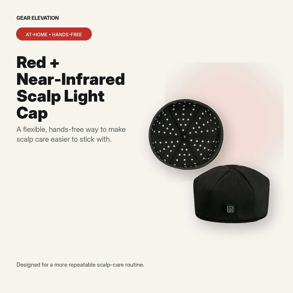 Infrared Red Light Therapy Cap - Hair Regrowth Hat Depression Anxiety And Stress Relief Thermal Helmet Scalp Massager