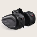Universal Frameless Motorcycle Saddlebags – Expandable 36–58 L Throw-Over Pair