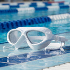 Anti-Fog Waterproof Swimming Goggles – Large Frame Swim Gear for Men & Women, Comfortable Fit & Clear Vision