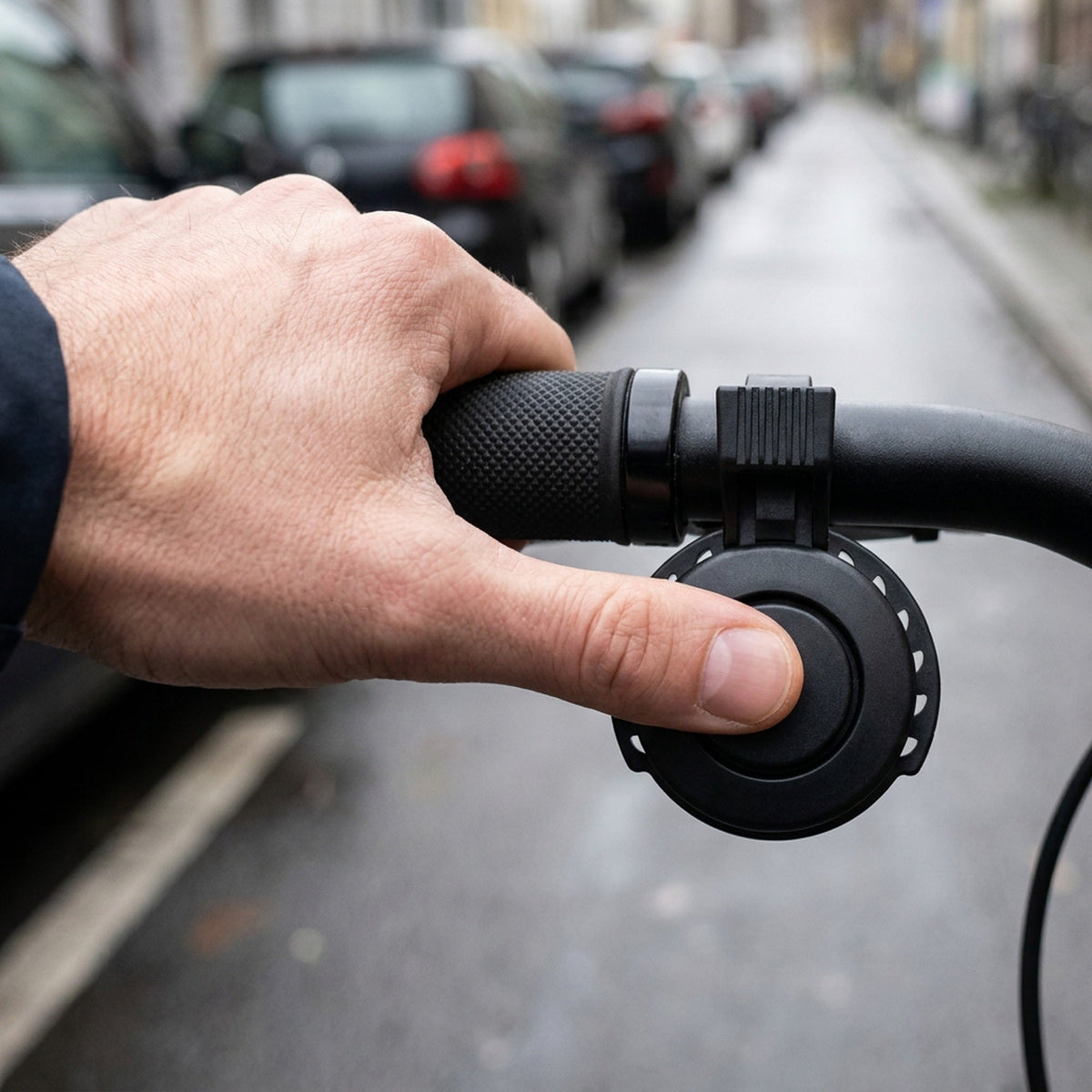 Electric Bike Horn - 4 Sound Modes Rechargeable Waterproof Electronic Bicycle Horn