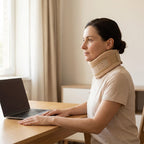 Neck Brace - Comfortable Spine Aligned & Breathable Design Cervical Collar