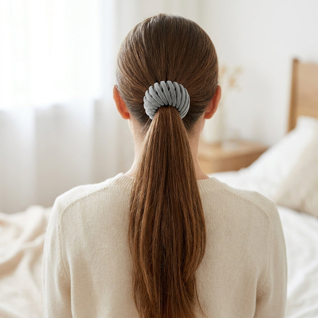 Women's Bird Nest Magic Hair Clip, Expandable, Retractable, Hair Claw Ponytail Holder