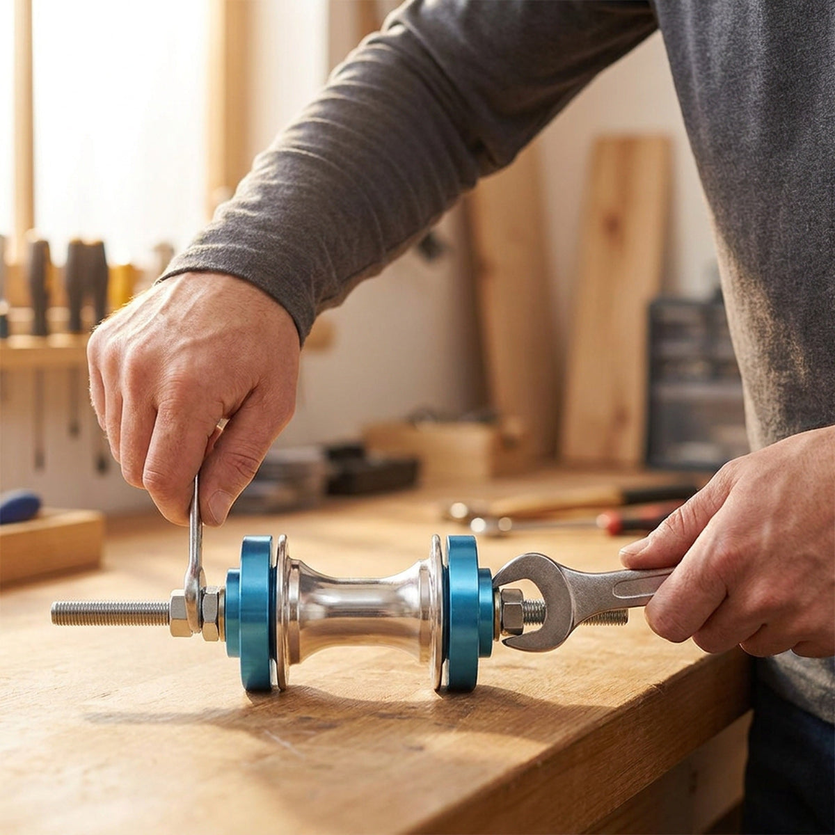 Bicycle Bearing Press Drifts & Threaded Press Rod – Hub and Frame Bearing Installer