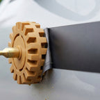 Decal Remover Wheel Tool - Rubber Eraser Wheel with Drill Arbor for Vinyl, Pinstripes & Adhesive