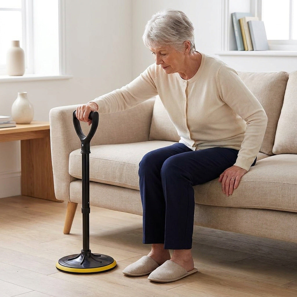 Stand Assist Device for Elderly – Lightweight Floor Support Tool for Easy Lifting, Daily Living Aid for Seniors and Mobility-Challenged Individuals