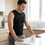 Tourmaline Posture Corrector Vest- Ionic Shaping Sleeveless T-Shirt, Fitness Tummy Control Top