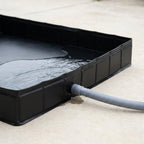 Foldable Shower Base – Lightweight Tent Floor for Portable Privacy Shower Setup, Easy to Carry