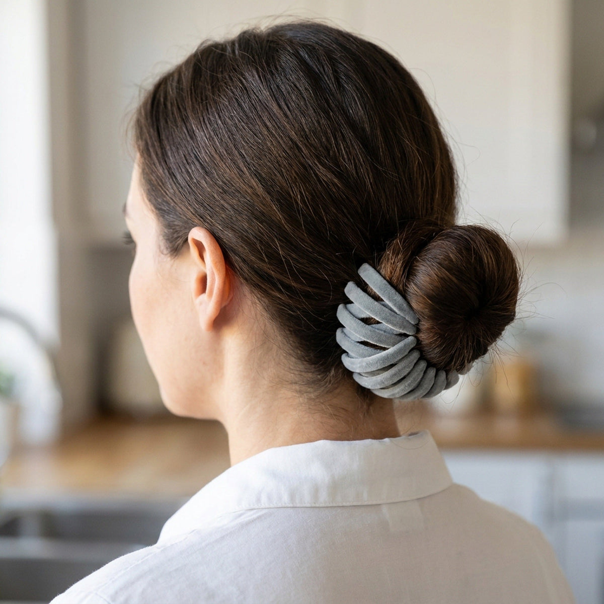 Women's Bird Nest Magic Hair Clip, Expandable, Retractable, Hair Claw Ponytail Holder