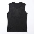 Tourmaline Posture Corrector Vest- Ionic Shaping Sleeveless T-Shirt, Fitness Tummy Control Top