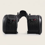 Universal Frameless Motorcycle Saddlebags – Expandable 36–58 L Throw-Over Pair