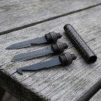 Screw-Together Trekking Staff with Camp Tool Heads – 3 to 6 Aluminum Tubes