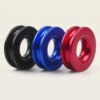 Winch Snatch Block for Synthetic Rope Recovery Ring - Ring for Soft Shackle and Synthetic Rope