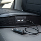 Ventilated Car Seat Cushion - 12V Fan Cooling with Lumbar Massage