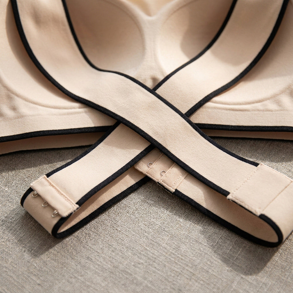 Posture Corrector Bra for Women - Humpback Support Bralette with Front Closure Design