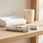 Blue LED Beauty Pen - Slim Handheld Wand with Warming Metal Tip