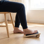 Anti Slip Wooden Balance Board - Ankle Stretcher for Ballet and Fitness Training, Home Gym Stability Exercise Equipment