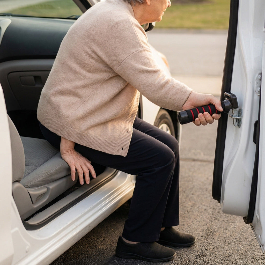 Elderly & Handicap Car Door Assist Handle – Multifunctional Support for Easy Entry & Exit