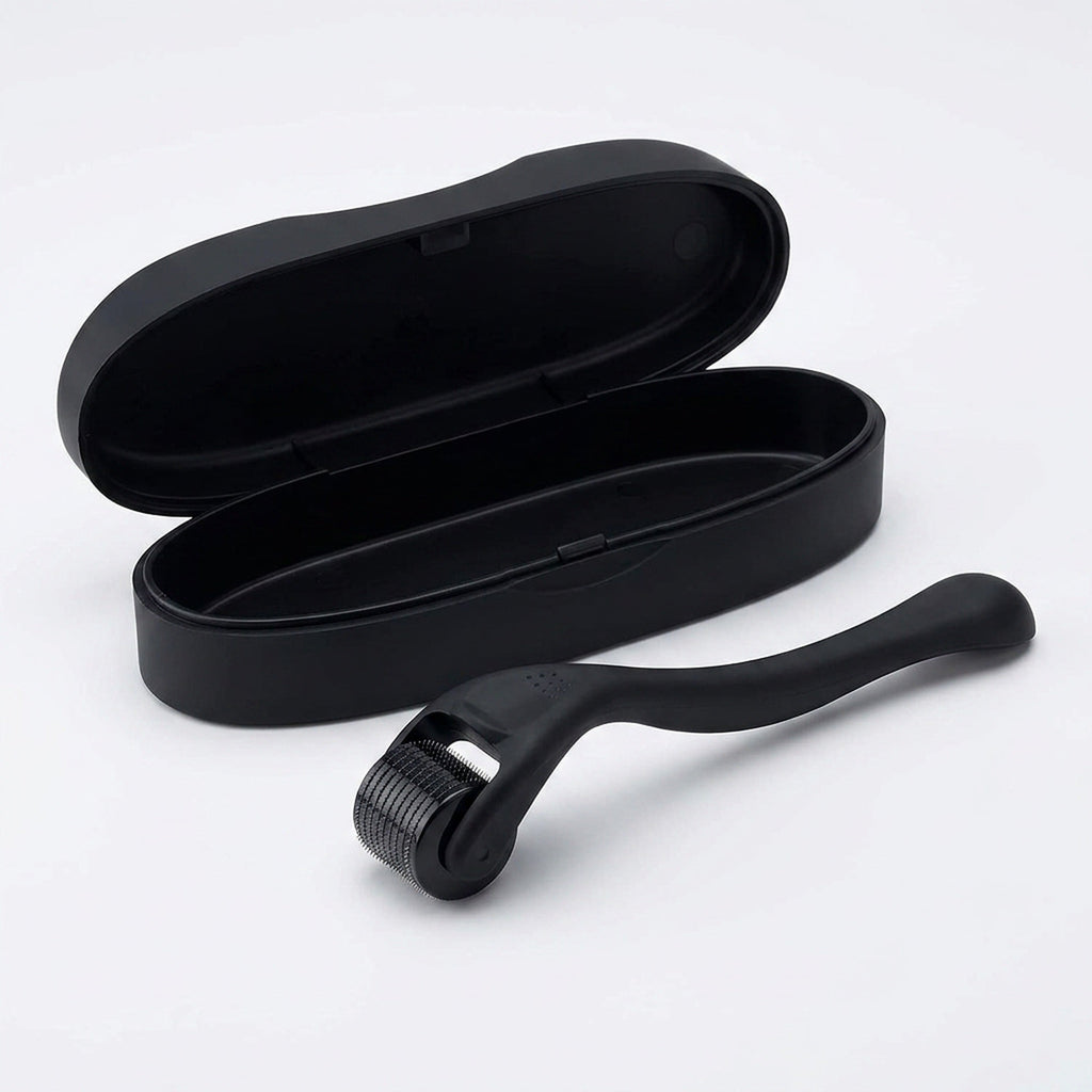 Beard Derma Roller - 540 Titanium Micro Needling Roller, Beard Roller Scalp Microneedle Roller