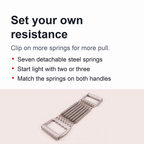 Men’s Spring Chest Expander – Stainless Steel Gym Equipment for Muscle Strength Training, Arm Pulling & Upper Body Workout Power