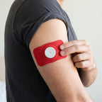 Glucose Monitor Patches for FreeStyle Libre 2 + Flexible Ring – Tape Your Sensor Down Without the Tape Sticking to It