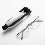 Professional Dry Carbon Eyeglass Lens Cleaner – Streak-Free, No-Liquid Cleaner for Glasses, Sunglasses, Screens & Camera Lenses, Pocket-Sized Reusable Optical Cleaning Tool