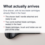 Men’s Painless Back Shaver with Foldable Handle – Portable Hair Remover for Back, Face, and Body Grooming with Comfortable Epilation and Easy Reach