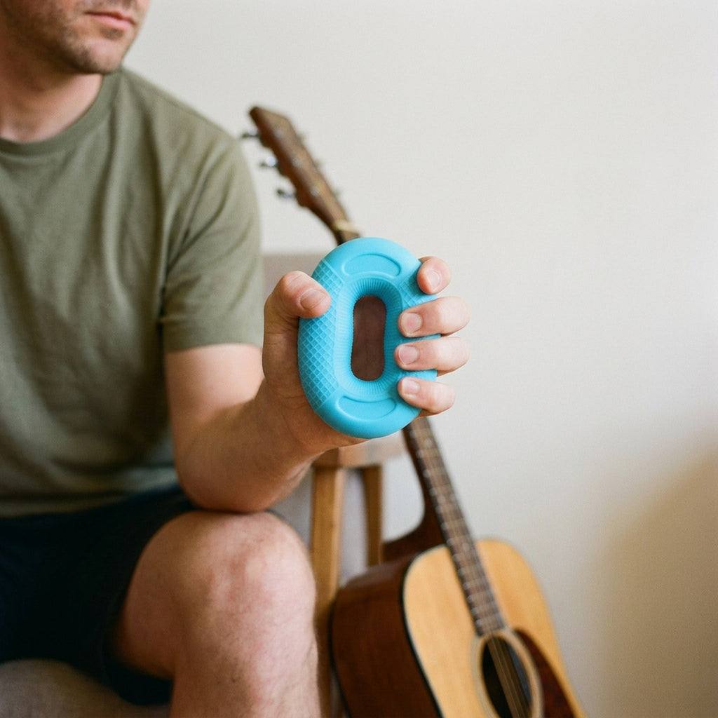 Silicone Grip Rings – Hand Grip Strengthener with Two Resistance Levels