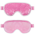 Reusable Gel Eye Mask – Cooling Cold Compress for Puffy Eyes, with Soft Plush Reverse Side
