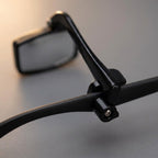 Bike Rearview Mirror Glasses – Mini Cycling Mirror for Helmet or Eyewear with Enhanced Road Safety Visibility