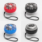 Gyro Ball Forearm Exerciser – Auto-Start Gyroscopic Wrist Ball with LED for Arms, Fingers and Wrists