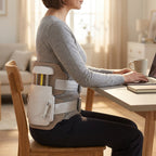 Lumbar Decompression Belt – Home Traction Device for Lower Back Pain, Herniated Disc Therapy, and Spine Support Relief