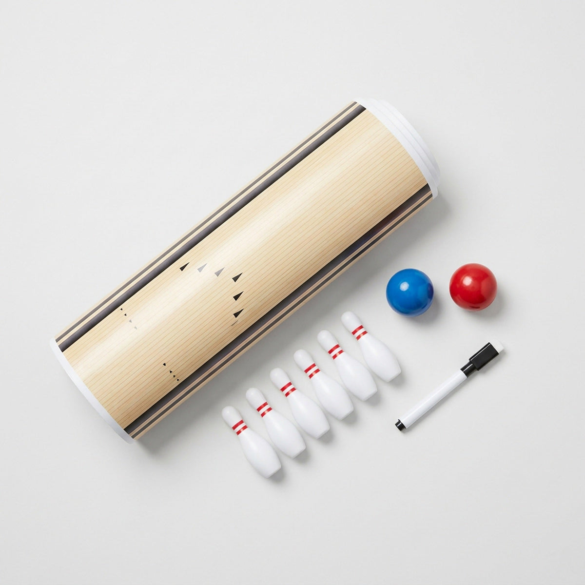 Portable Mini Bowling Game - Indoor Use, Office Fun, Family Interaction, Travel, and Sports - Compact Tabletop Bowling Set