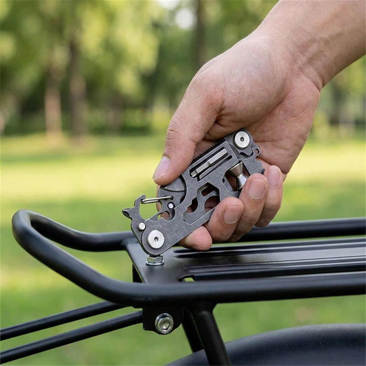 Mini Outdoor Survival Knife – 30-in-1 Stainless Steel Camping & Survival Multi-Tool