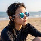 Anti-Fog Swimming Goggles – HD Full View Waterproof Retro Swim Glasses for Adult Water Sports, Beach and Pool Use