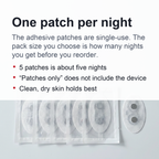 Smart Magnetic Anti-Snoring Device – EMS Sleep Aid for Easy Breathing & Nighttime Apnea Relief (5 Pairs)