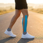 Pro Kinesiology Tape 4-Roll Set – Waterproof Breathable Latex-Free Athletic Tape with 80 Precut Strips