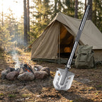 Indestructible Survival Shovel – Folding Shovel Set with Manganese Steel Head