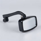 Bike Rearview Mirror Glasses – Mini Cycling Mirror for Helmet or Eyewear with Enhanced Road Safety Visibility