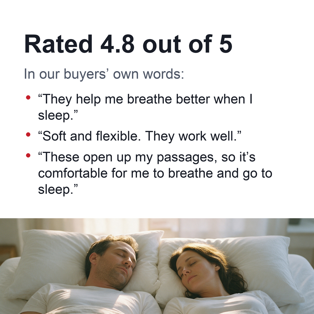Nasal Strips For Snoring, Congestion & Stuffy Nose